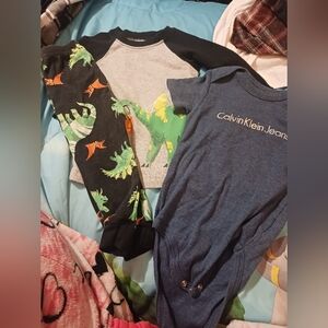 Calvin Klein Jeans Blue Kids Bodysuit